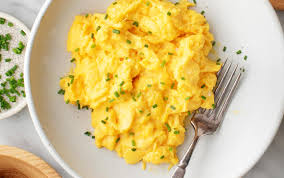 scrambled eggs